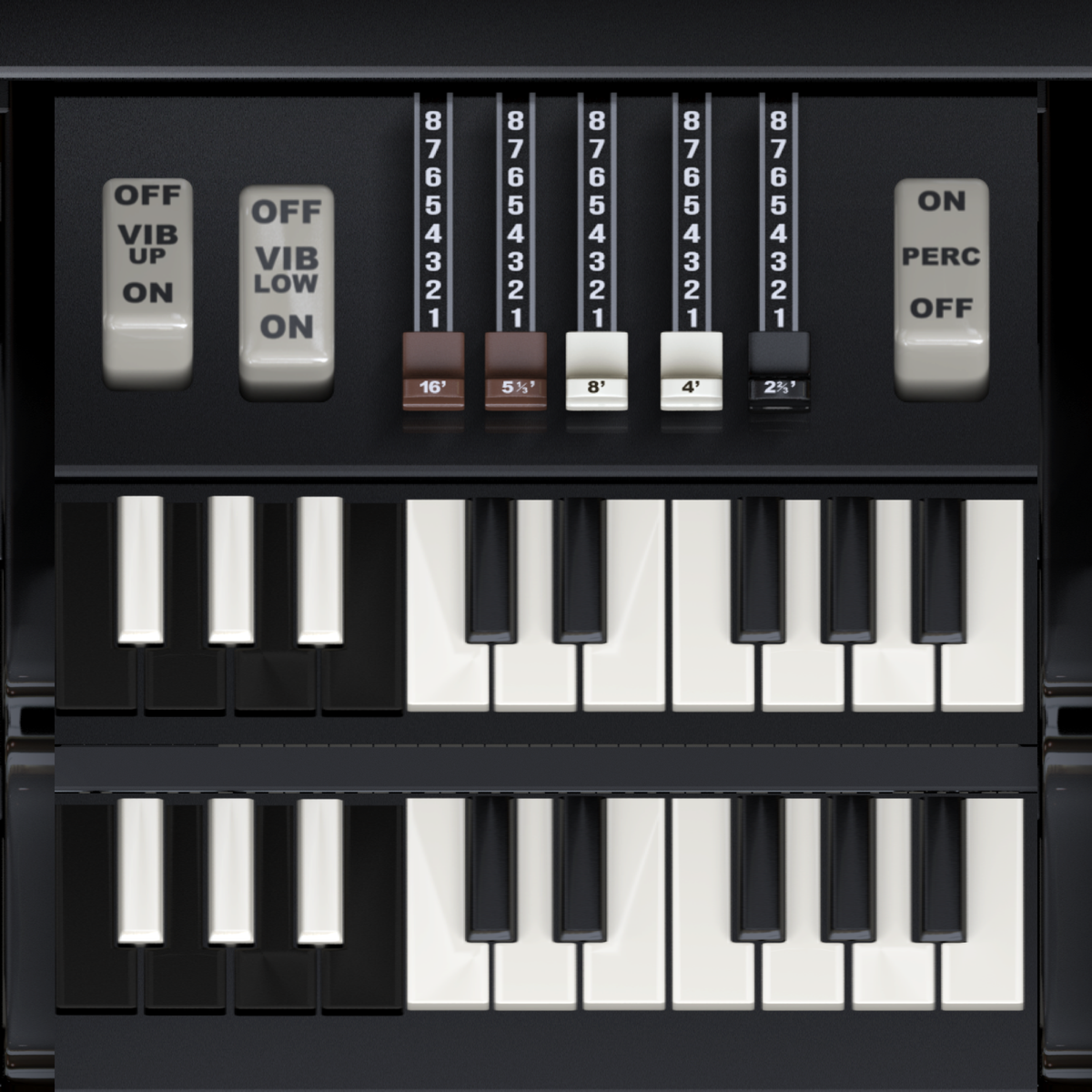 Gospel Organ® — Authentic Gospel Organ Instrument with Separate Leslie ...